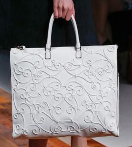 Valentino-Fall-2013-Embellished-White-Tote