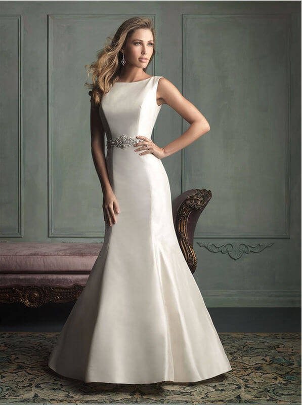 Pl3821625-Open_Back_Simple_Elegant_Wedding_Dress_With_Crystal_Beaded_Belt_Mermaid_Halter_Dress