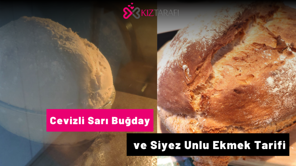 Cevizli Sarı Buğday Ve Siyez Unlu Ekmek Tarifi